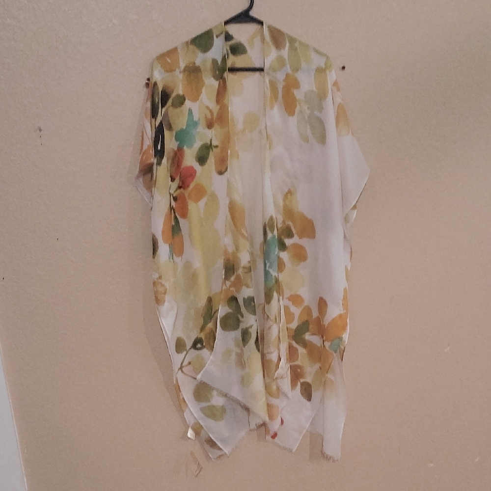Floral Kimono Shawl